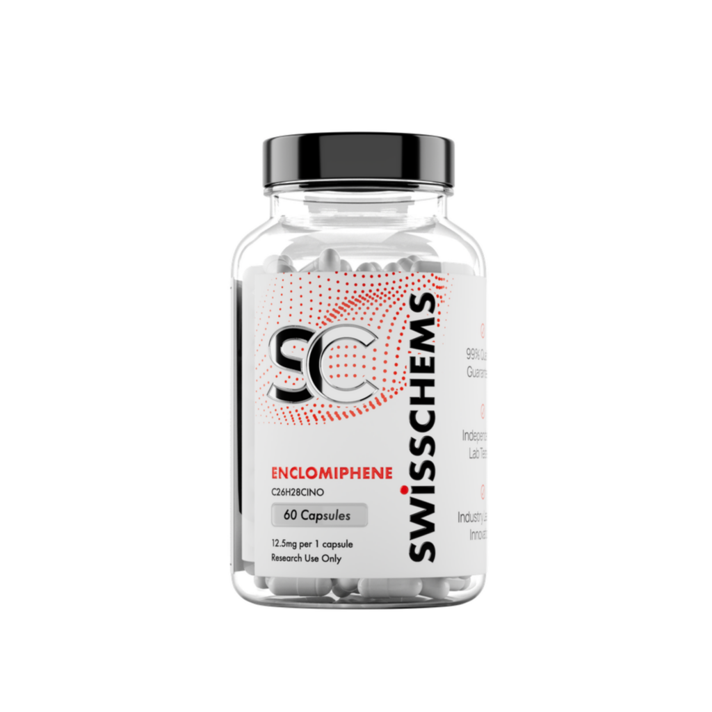 Enclomiphene (12.5mg/capsule), 60 Capsules