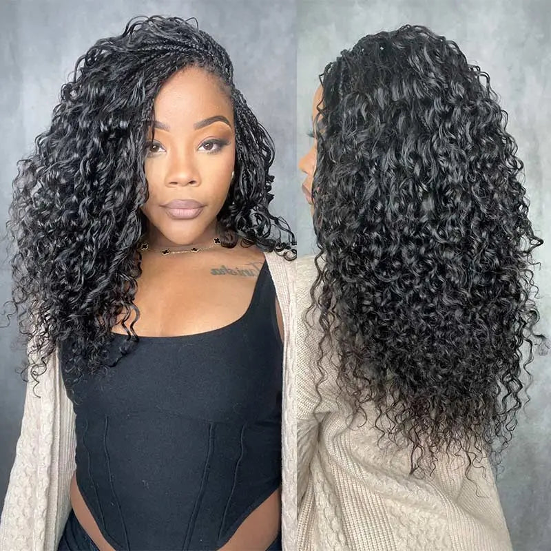 Eayon Hair Water Wave Bulk Human Hair For Braiding 4