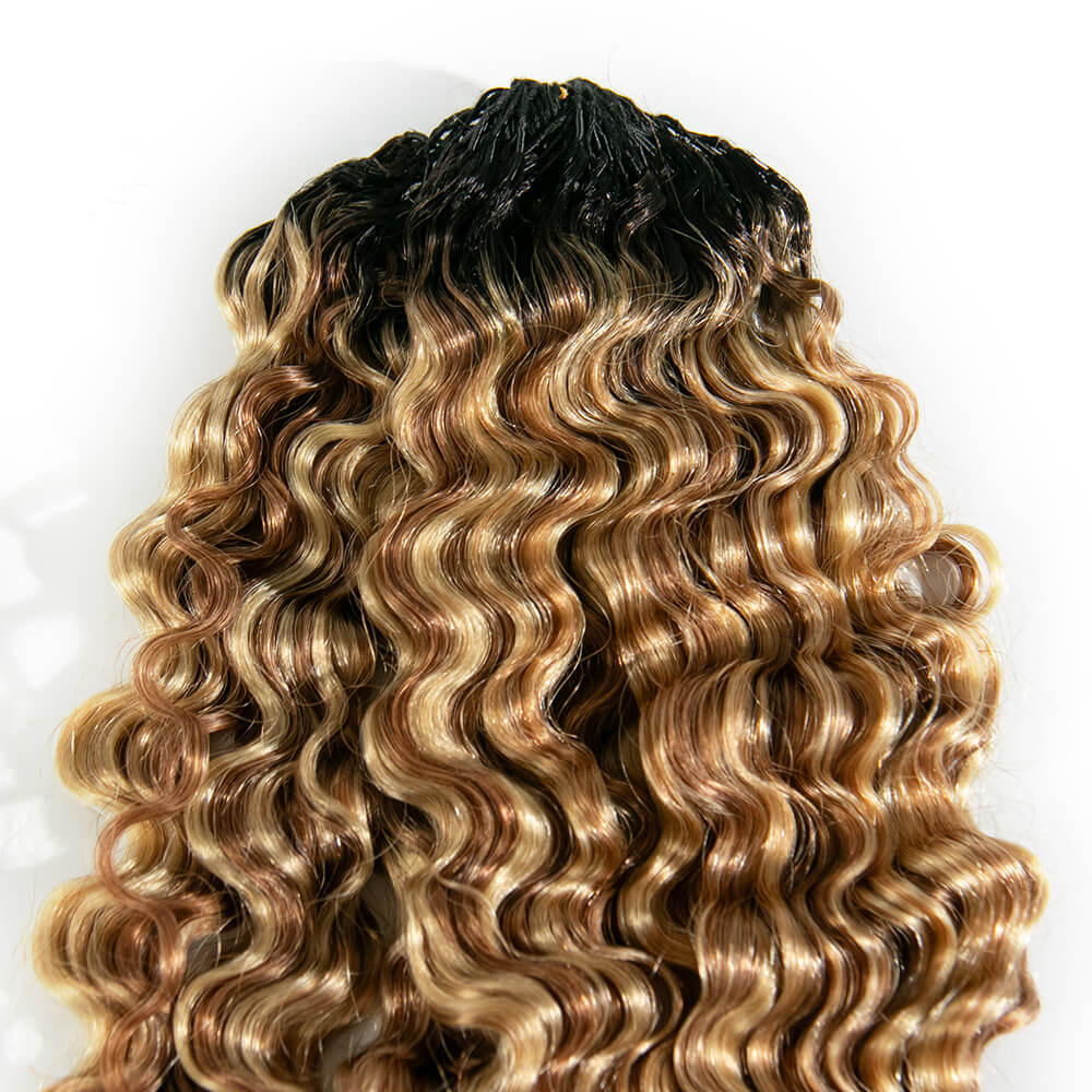 Eayon Hair T1B/27/30/613 Blonde Water Burmese Curly Crochet Human Hair 6