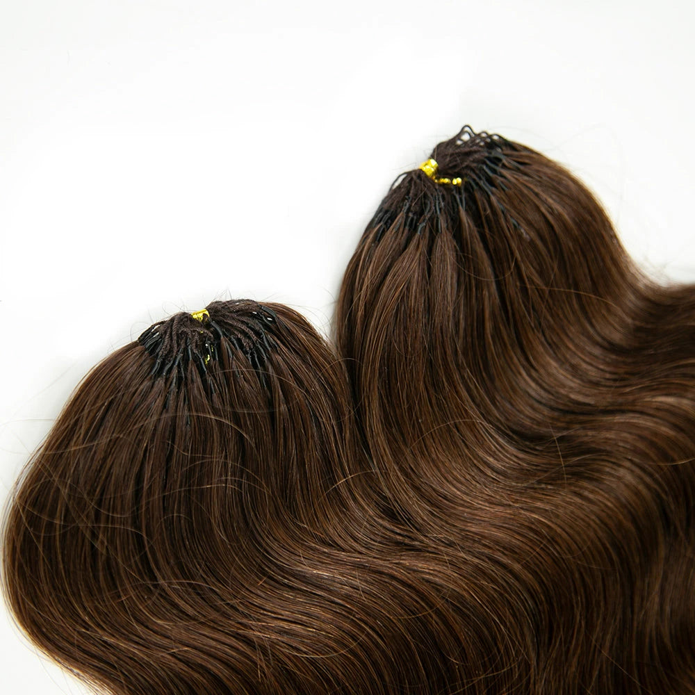 Eayon Hair 4 Dark Brown Body Wave Crochet Human Hair Extensions 4
