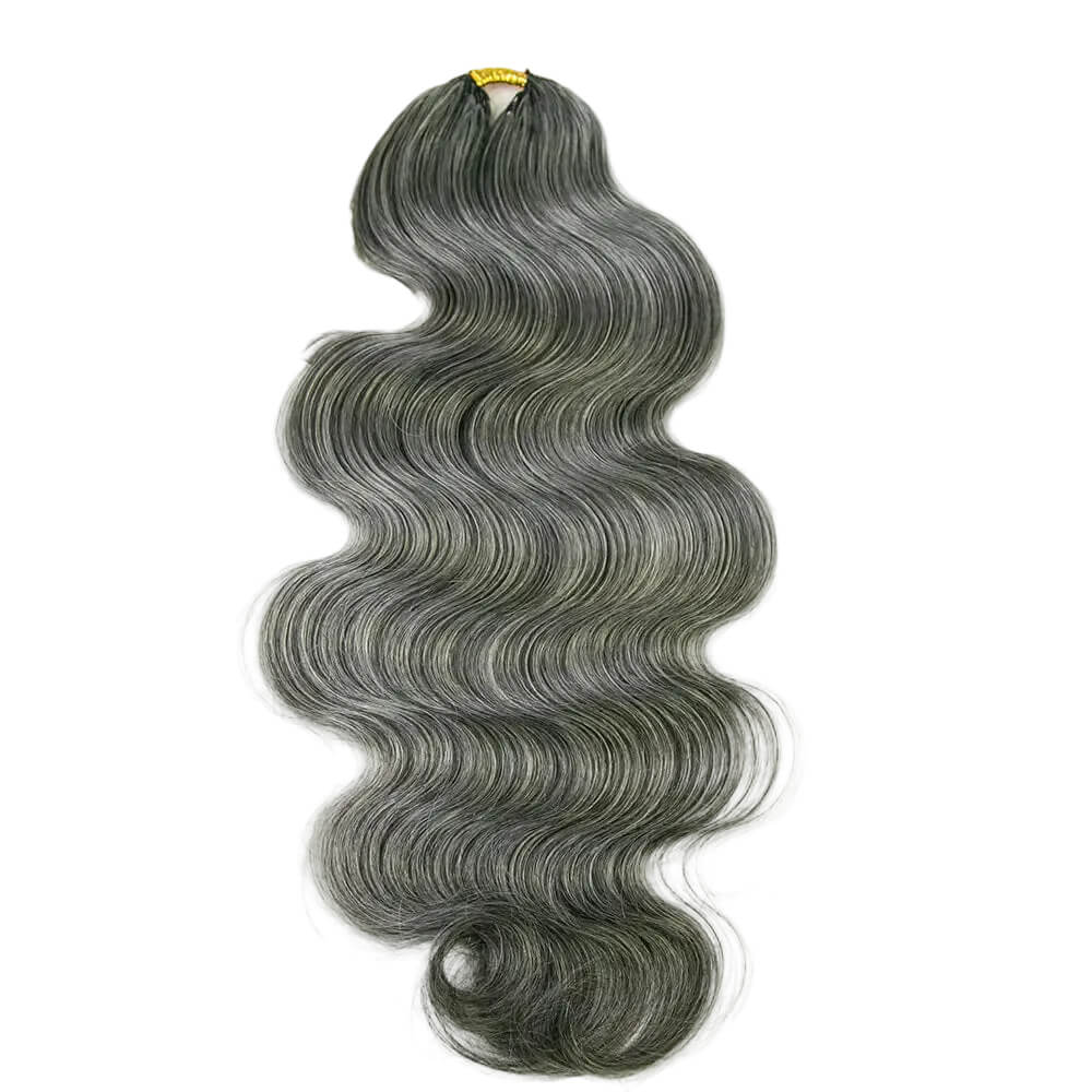 Eayon Hair 4 Dark Brown Body Wave Crochet Human Hair Extensions 5