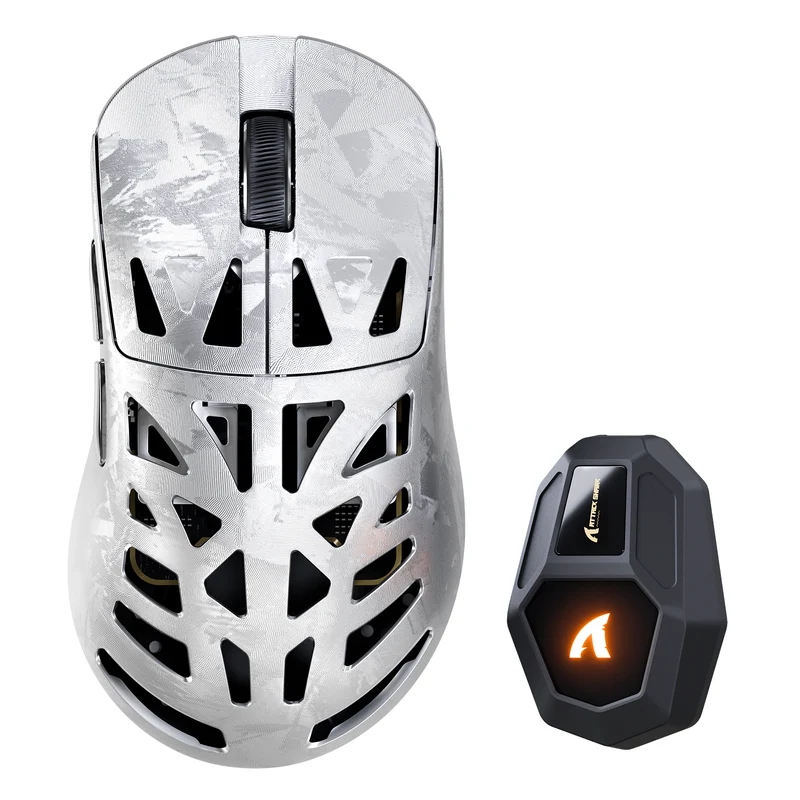 ATTACK SHARK RS6 ULTRA Carbon Fiber Wireless PAW3955MAX Gaming Mouse 6