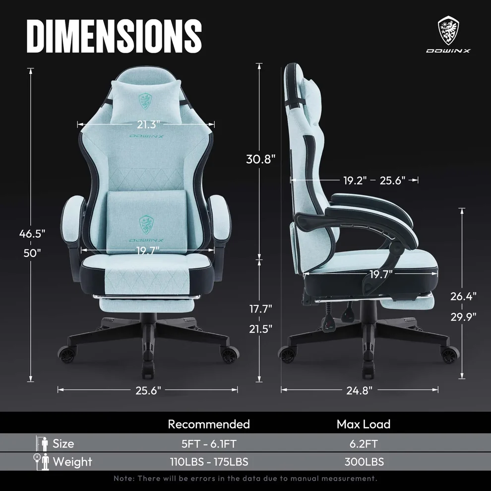 Dowinx ERGONOMIC SERIES 6650F-Aqua 4