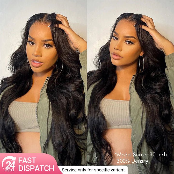 Geeta Hair $179 26Inch 180% Density Body Wave Lace Frontal Wig Upgrade Invisi Drawstring Glueless Wigs 6