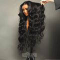 Geeta Hair $179 26Inch 180% Density Body Wave Lace Frontal Wig Upgrade Invisi Drawstring Glueless Wigs 4